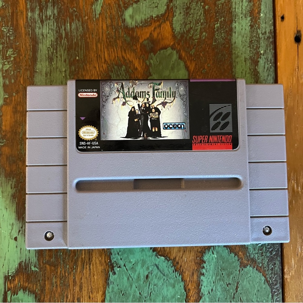 The Addams Family for Super Nintendo